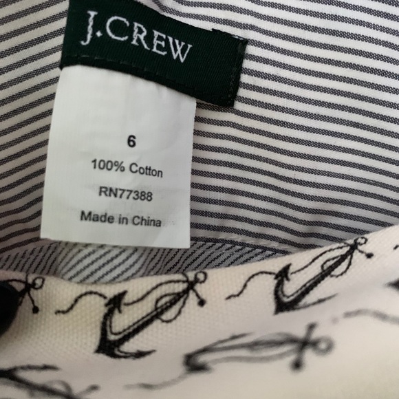 J Crew Anchor Mini Skirt size 6 FREE SHIPPING - Picture 5 of 5